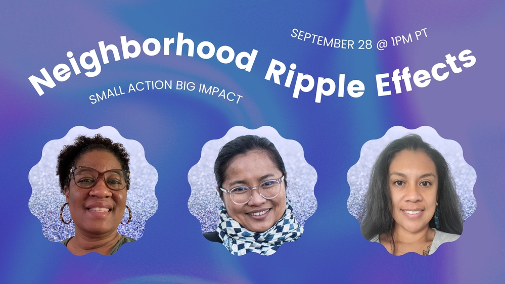 Neighborhood Ripple Effects: Small Action, Big Impact